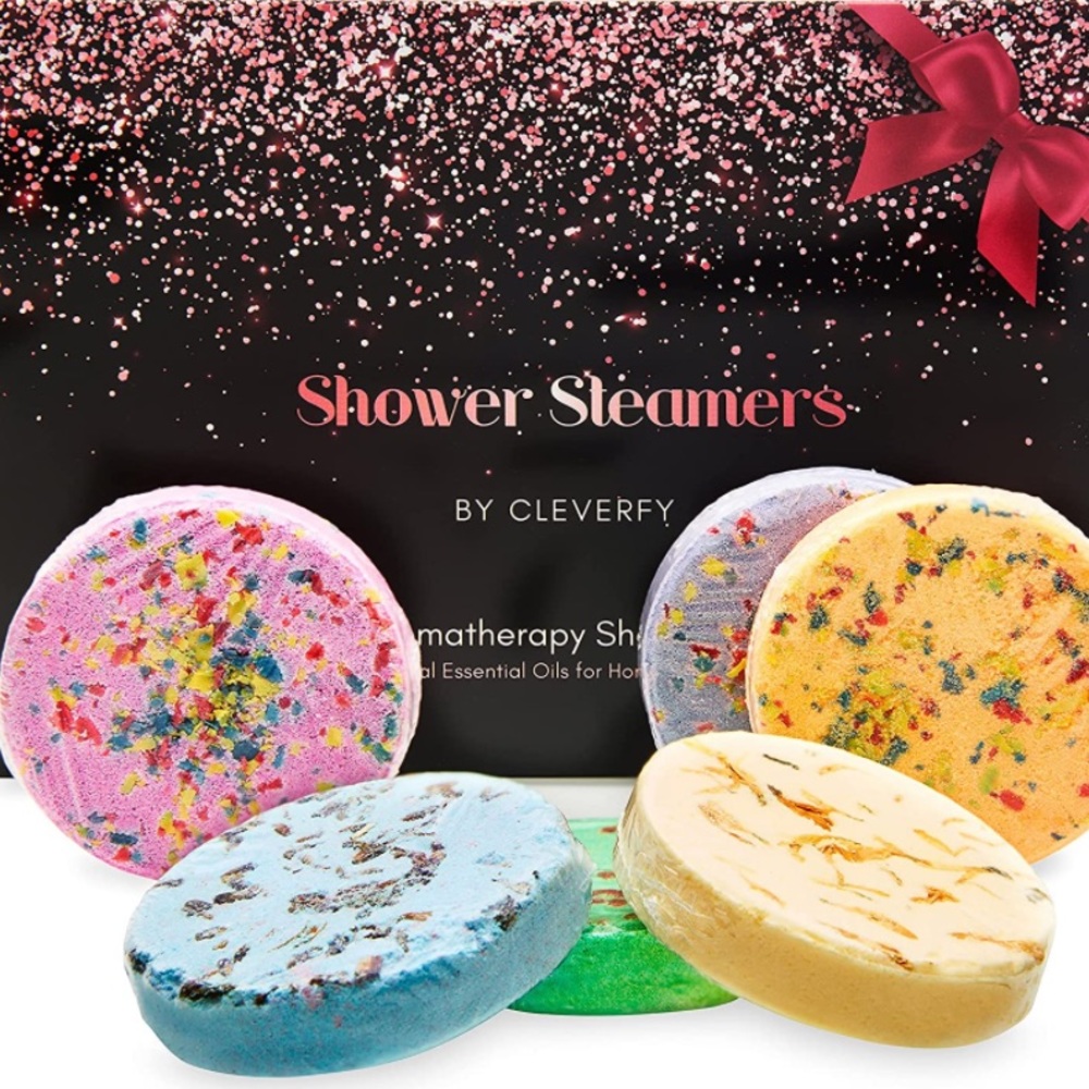Cleverfy | Aromatherapy Shower Steamers - Rose Gold Set